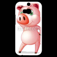 Coque HTC One M8s Humour de cochon