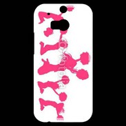 Coque HTC One M8s Pompom Girl 1