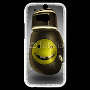 Coque HTC One M8s Gant de boxe humour