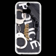 Coque HTC One M8s Equipement de police