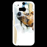 Coque HTC One M8s Chien littéraire