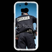 Coque HTC One M8s Agent de police 5