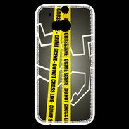 Coque HTC One M8s Scène de crime