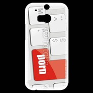 Coque HTC One M8s Clavier sexy