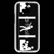 Coque HTC One M8s humour panneau 3