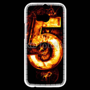 Coque HTC One M8s Cinq en feu
