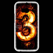 Coque HTC One M8s Trois en feu