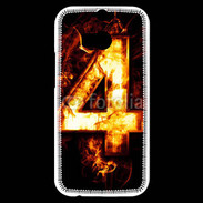 Coque HTC One M8s Quatre en feu