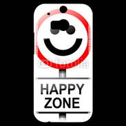 Coque HTC One M8s Happy zone