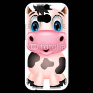 Coque HTC One M8s Vache cartoon 510