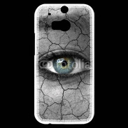 Coque HTC One M8s Oeil et terre sèche