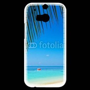 Coque HTC One M8s Belle plage 4