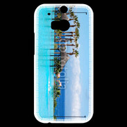 Coque HTC One M8s Piscine d'un hôtel de luxe