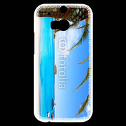 Coque HTC One M8s Plage Ibiza