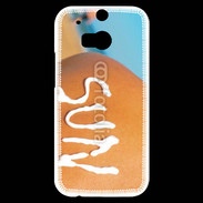 Coque HTC One M8s Crème solaire SUN