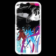 Coque HTC One M8s Graffiti style femme