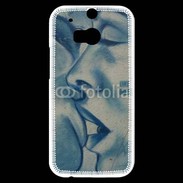 Coque HTC One M8s Kiss graffiti 2
