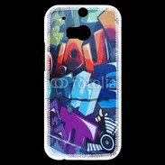 Coque HTC One M8s Graffiti sur un mur
