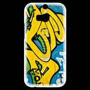 Coque HTC One M8s Street graffiti 1