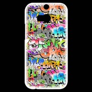 Coque HTC One M8s Urban graffiti 2