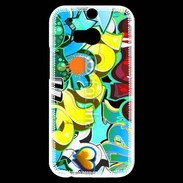 Coque HTC One M8s Graffiti Urban Art Background 620