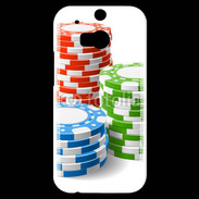 Coque HTC One M8s Jeton de poker