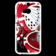 Coque HTC One M8s Jeton de poker