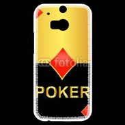 Coque HTC One M8s Poker 5