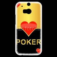 Coque HTC One M8s Poker 6