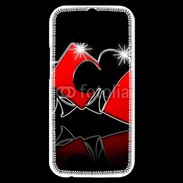 Coque HTC One M8s Gambling night card