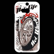 Coque HTC One M8s Hot life
