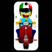 Coque HTC One M8s J'aime le scooter