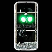 Coque HTC One M8s Œil vert Alien