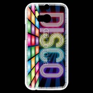 Coque HTC One M8s Logo Disco