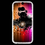 Coque HTC One M8s DJ Disco musique