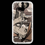 Coque HTC One M8s Joueur de trompette 2