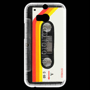 Coque HTC One M8s Cassette musique
