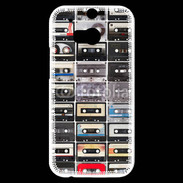 Coque HTC One M8s Collection de cassette