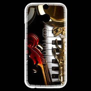 Coque HTC One M8s Mélange d'instruments de musique