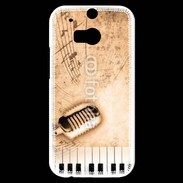 Coque HTC One M8s Dirty music background