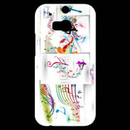 Coque HTC One M8s La vie en musique 1