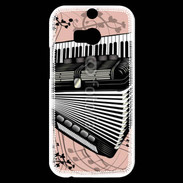 Coque HTC One M8s Illustration accordéon 1