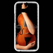 Coque HTC One M8s Amour de violon