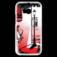 Coque HTC One M8s Saxophoniste en dessin 65