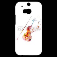 Coque HTC One M8s Violon en dessin 50