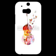 Coque HTC One M8s Violon en dessin 51
