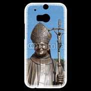 Coque HTC One M8s Statue Pape Jean Paul II