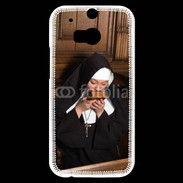 Coque HTC One M8s Nonne en prière 2