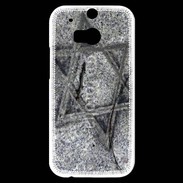 Coque HTC One M8s Etoile de David 5