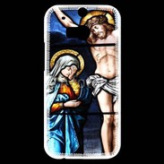 Coque HTC One M8s Crucifixion 1